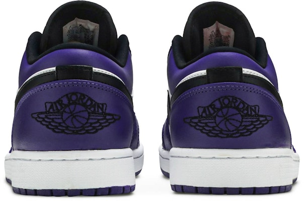 Air Jordan 1 Low 'Court Purple White' 553558-500 Details for Air Jordan 1 Low 'Court Purple White' 553558-500