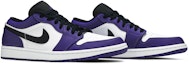 Cheap Air Jordan 1 Low 'Ungu Putih Court' 553558-500