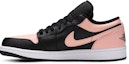 Lookbook Air Jordan 1 Low 'Crimson Tint' Lelaki. 553558-034