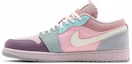 Lookbook Air Jordan 1 Low 'Easter Pastel' Lelaki dan Wanita Sneaker Pastel Raya. DJ5196-615