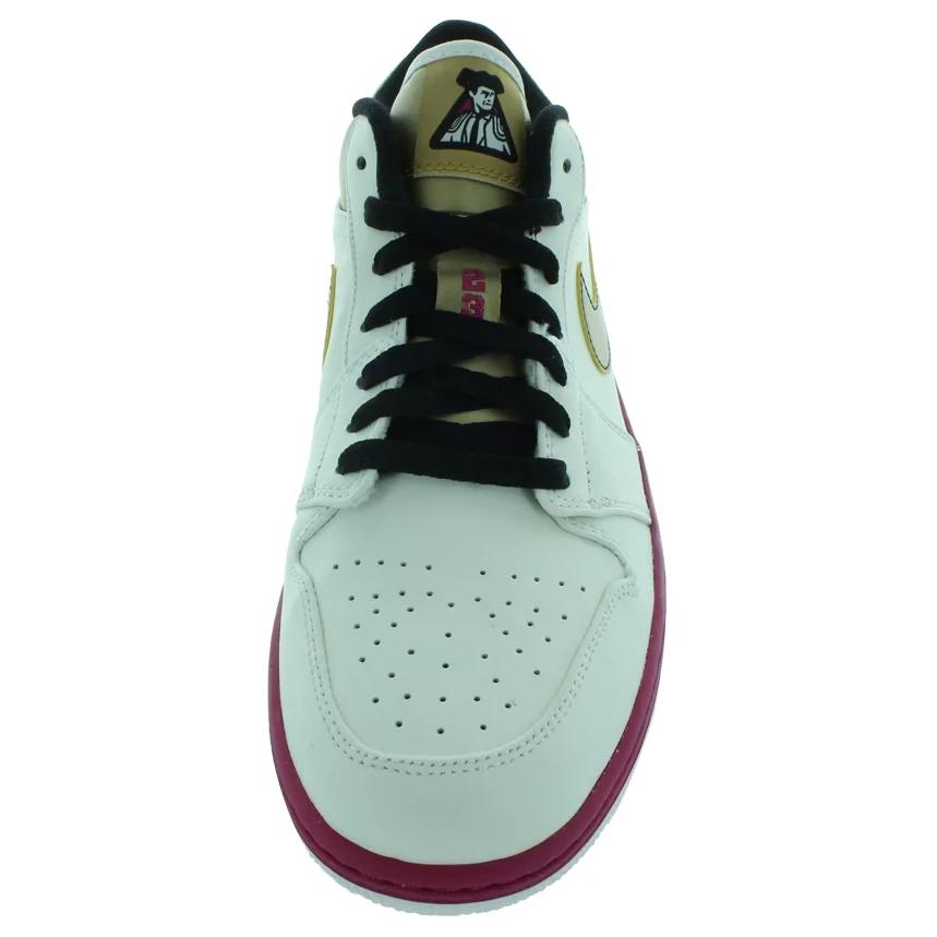 Shop Air Jordan 1 Low '紫红金' 553558-143