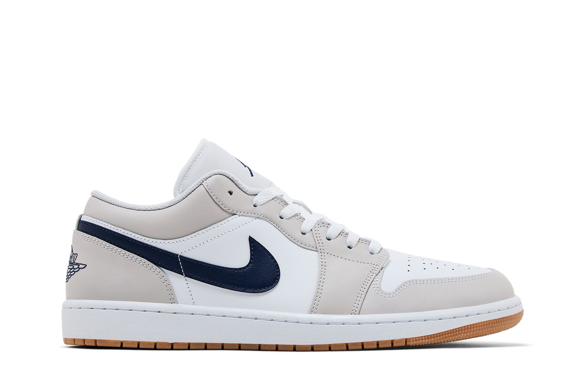 Buy Air Jordan 1 Low Midnight Navy Neutral Grey 553558-146