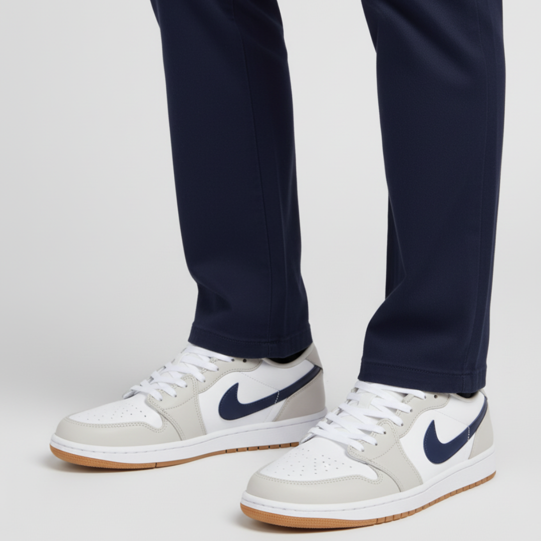 Order Air Jordan 1 Low Midnight Navy Neutral Grey 553558-146