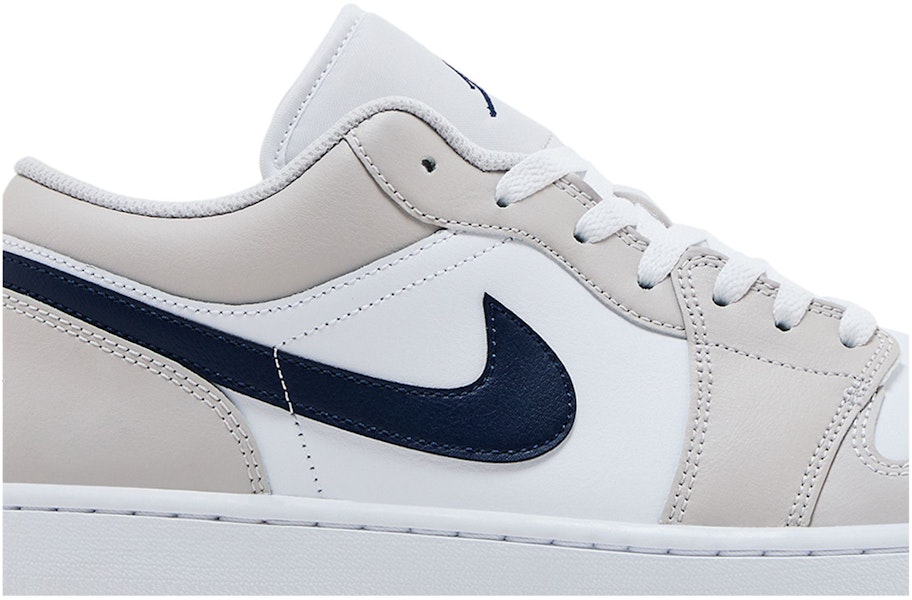Air Jordan 1 Low 'Georgetown' Gris y Azul 553558-146 Lookbook Air Jordan 1 Low 'Georgetown' Gris y Azul 553558-146