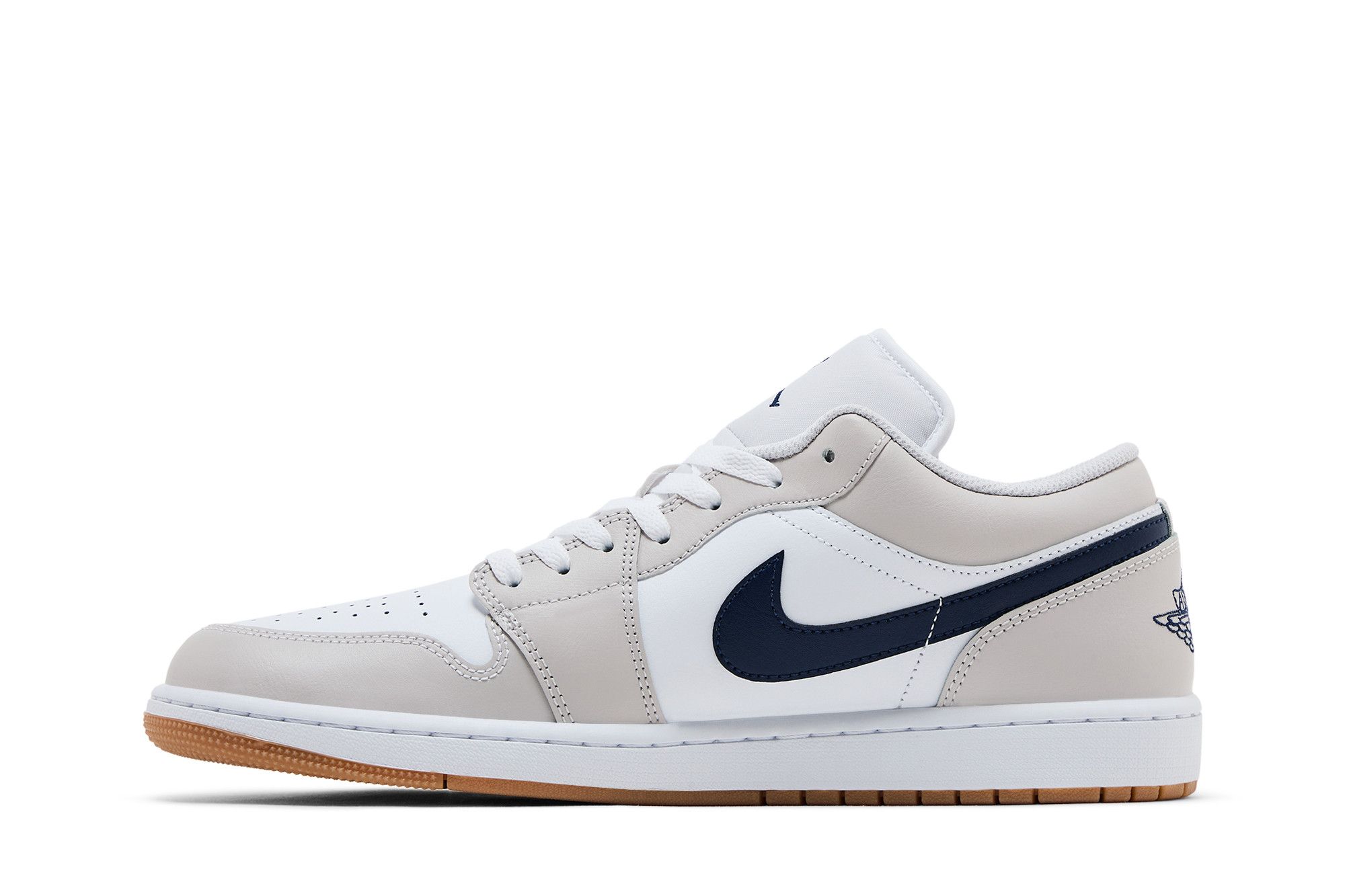 Shop Air Jordan 1 Low 'Georgetown' Gris y Azul 553558-146