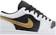 Air Jordan 1 Low 'Gold Swoosh' Emas 553558-172