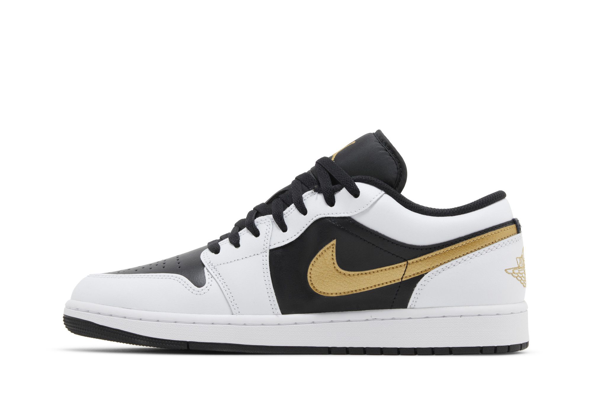 Shop Air Jordan 1 Low 'Emas Swoosh' 553558-172