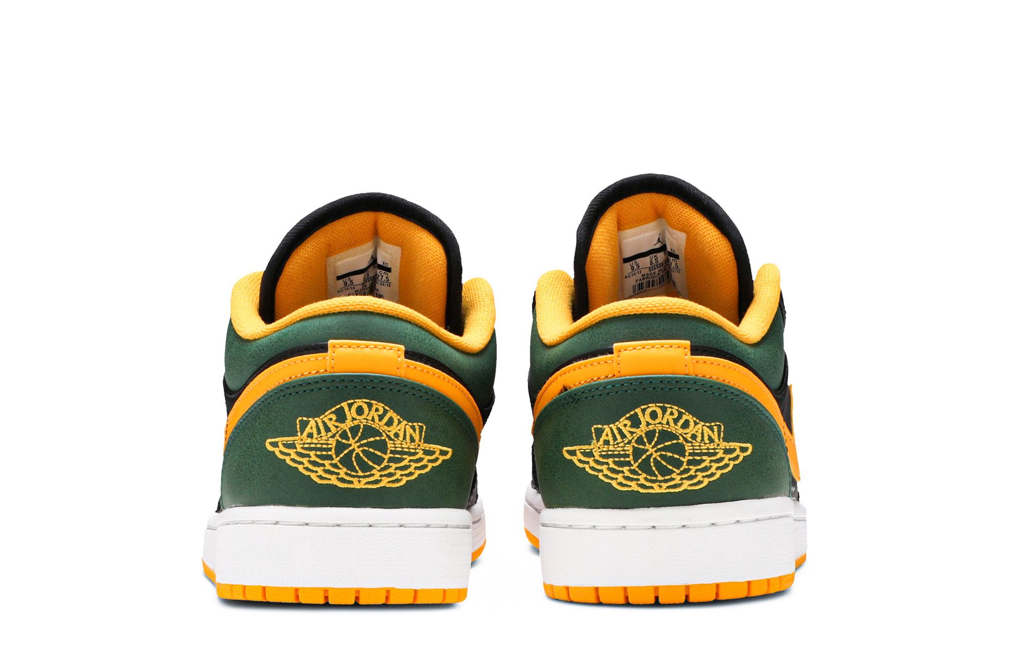 Details for Air Jordan 1 Low ''Groen Goud'' 553558-037
