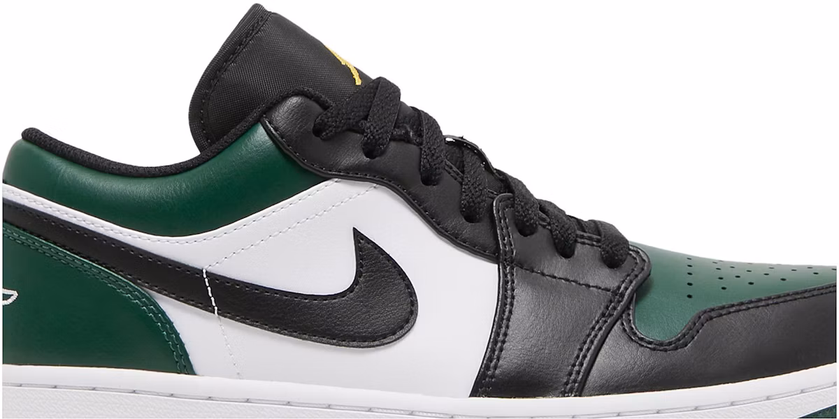 Air Jordan 1 Low 'Green Toe' 553558-371 Lookbook Air Jordan 1 Low 'Green Toe' 553558-371