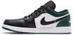 Air Jordan 1 Low 'Green Toe' Hijau Tumit 553558-371