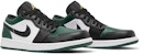 Air Jordan 1 Low 'Green Toe' Hijau Tumit 553558-371