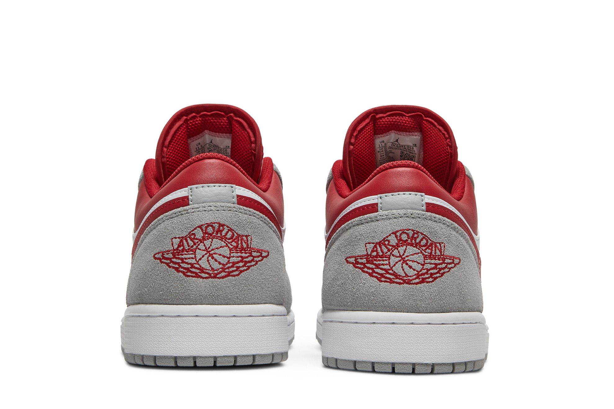 Sizing Air Jordan 1 Low ''Rosso Palestra'' DC6991-016