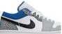 Air Jordan 1 Low 'Indigo' Lelaki Wanita Kasual Sneakers. DM1199-140