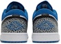Details for Air Jordan 1 Low 'Indigo' Lelaki Wanita Kasual Sneakers. DM1199-140