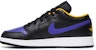 (Grade School) Air Jordan 1 Low 'Lakers' Kanak-kanak 553560-075