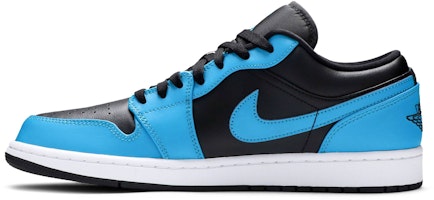 Air Jordan 1 Low 'Laser Blue' Pria/Wanita Sneakers 553558-410 Lookbook Air Jordan 1 Low 'Laser Blue' Pria/Wanita Sneakers 553558-410