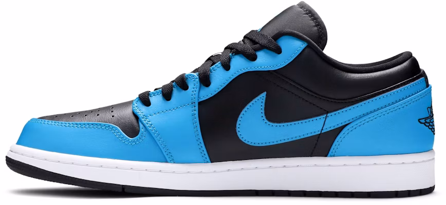 Air Jordan 1 Low 'Laser Blue' Lelaki & Wanita 553558-410 Lookbook Air Jordan 1 Low 'Laser Blue' Lelaki & Wanita 553558-410