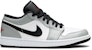 Air Jordan 1 Low 'Kelabu Asap Cerah' 553558-030