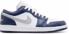 Air Jordan 1 Rendah 'Midnight Navy' 553558-141