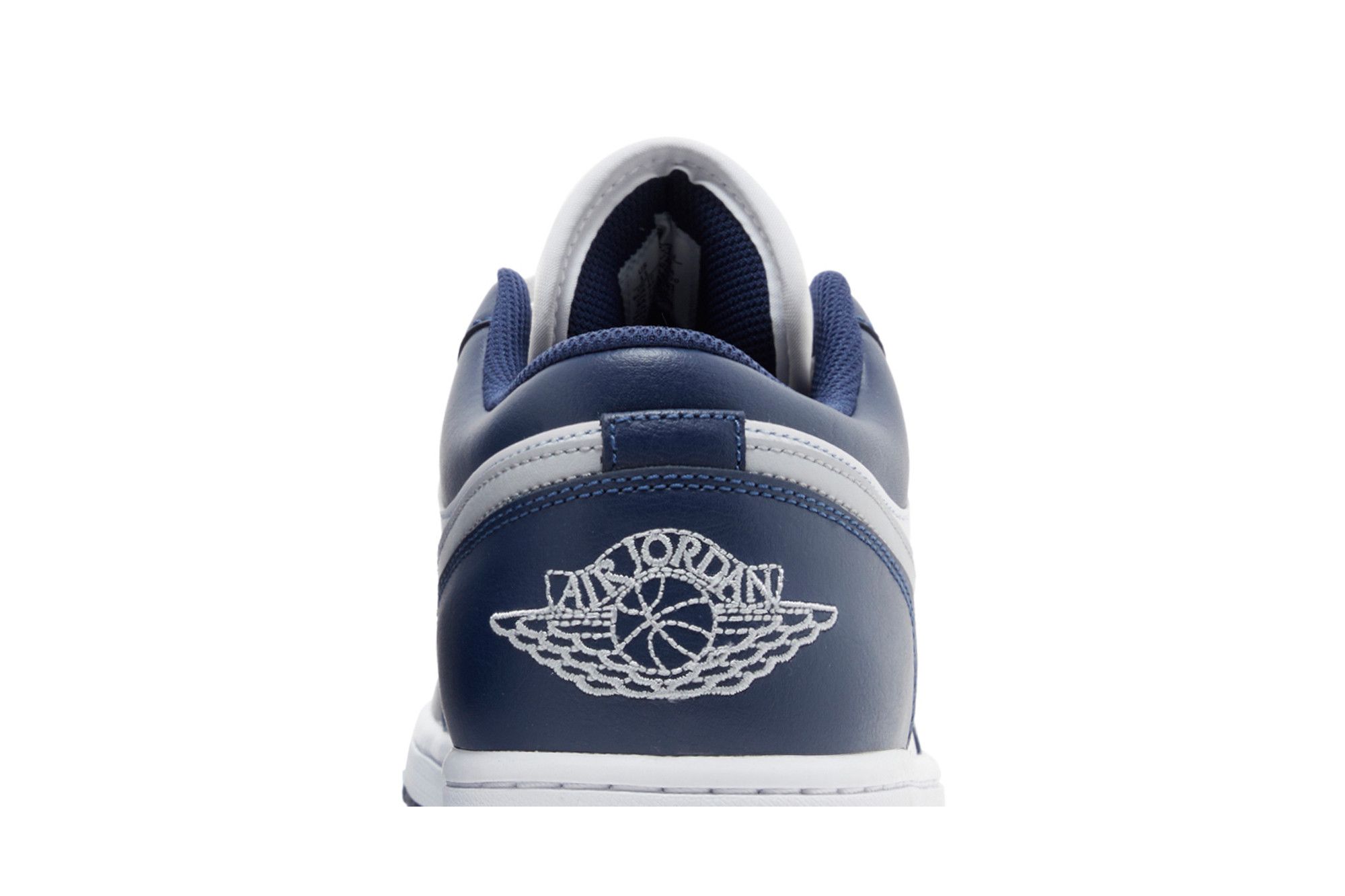 Cheap 喬丹 Air Jordan 1 舒適時尚 防滑耐磨 低筒 復古籃球鞋 男款 白藍