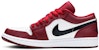 Air Jordan 1 Low 'Noble Red' Merah Mewah 553558-604