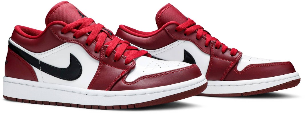 Air Jordan 1 Low 'Noble Red' Merah Mewah 553558-604 Cheap Air Jordan 1 Low 'Noble Red' Merah Mewah 553558-604