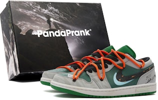 Air Jordan 1 Low 'Panda Mischief Jungle Cross Sunset' 553558-065-485091 Air Jordan 1 Low 'Panda Mischief Jungle Cross Sunset' 553558-065-485091