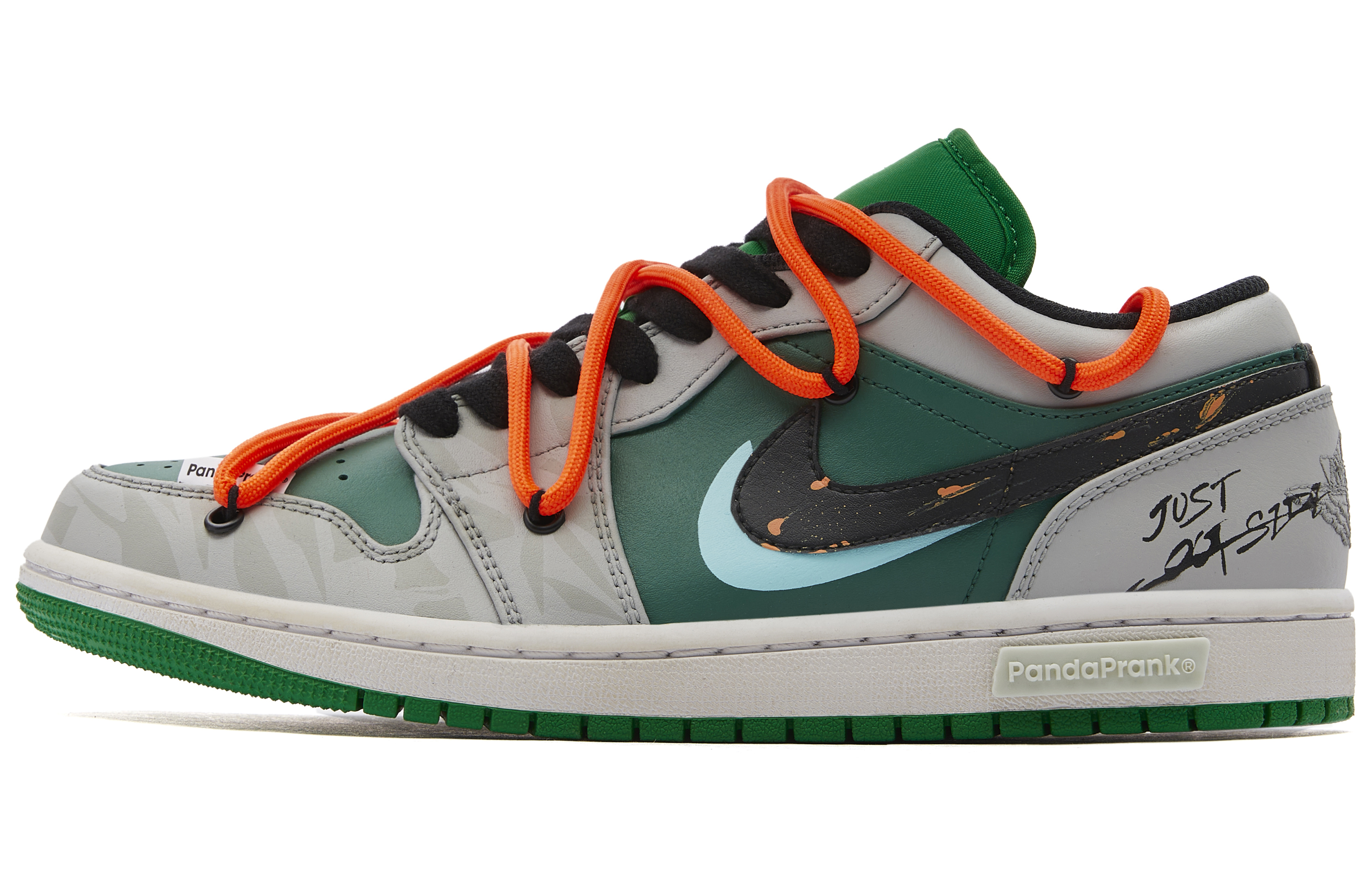 Jordan 1 Low 'Panda Mischief Jungle Cross Sunset' 圖 2