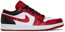 Buy Air Jordan 1 Low 'Reverse Black Toe' 553558-163
