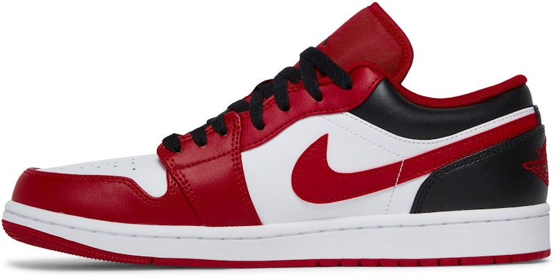 Air Jordan 1 Low 'Reverse Black Toe' 553558-163 Lookbook Air Jordan 1 Low 'Reverse Black Toe' 553558-163