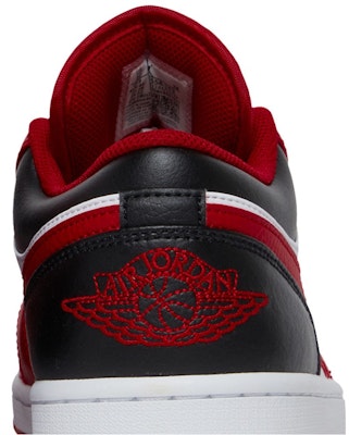 Air Jordan 1 Low 'Reverse Black Toe' 553558-163 Sizing Air Jordan 1 Low 'Reverse Black Toe' 553558-163