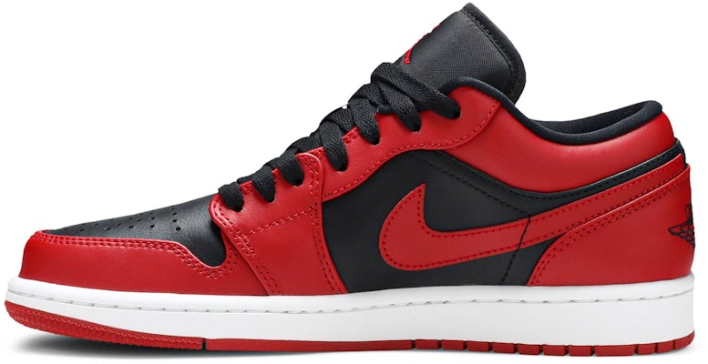 Air Jordan 1 Low 'Reverse Bred' 553558-606 Lookbook Air Jordan 1 Low 'Reverse Bred' 553558-606