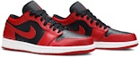 Cheap Air Jordan 1 Low 'Reverse Bred' Merah Hitam Terbalik 553558-606