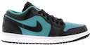 Order Air Jordan 1 Retro Low 'Hitam Biru' 553558-026