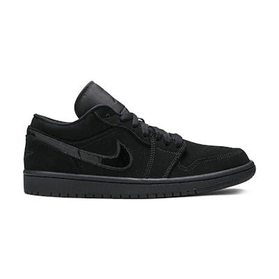 Jordan 1 Low 'Triple Black' 2019