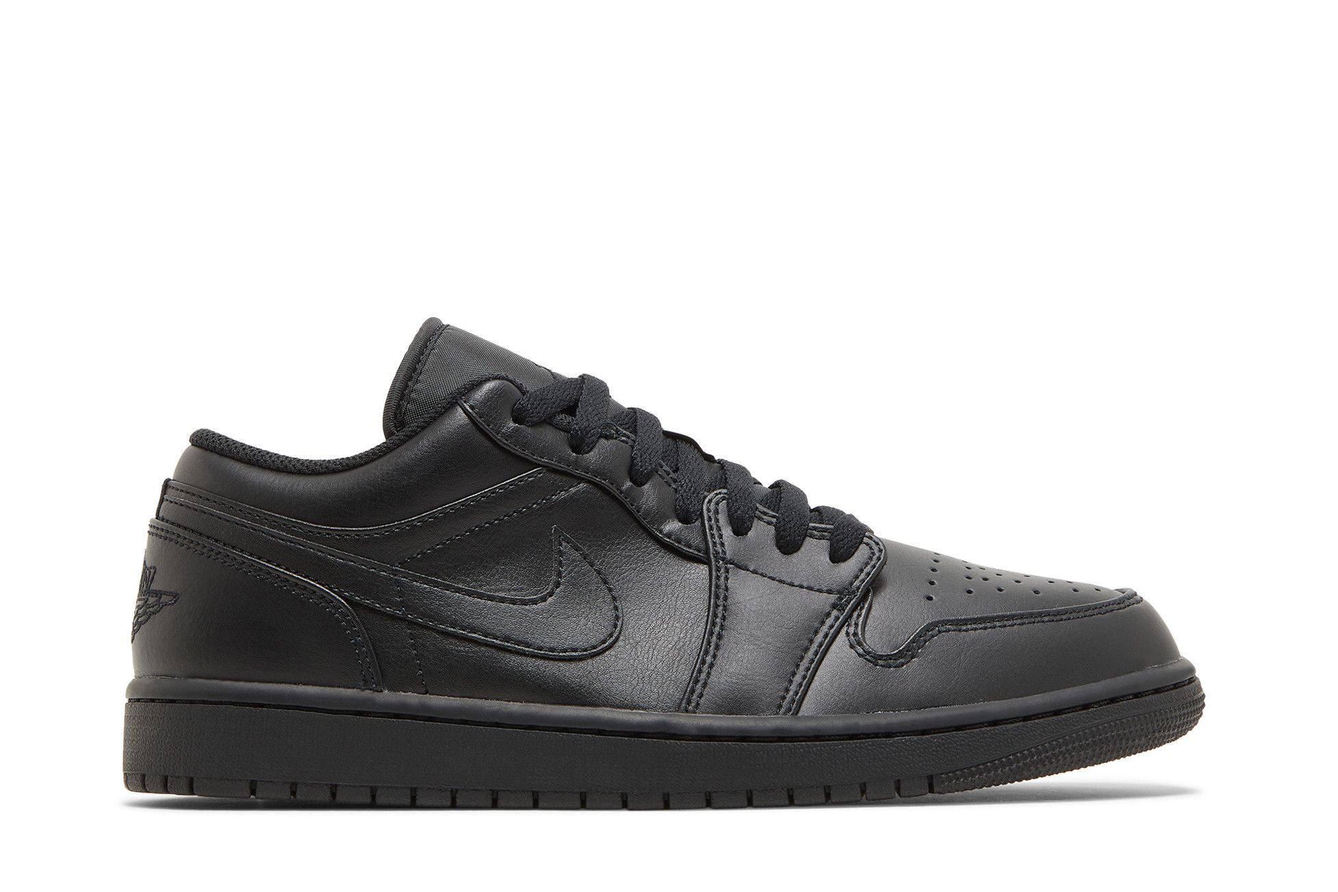 Buy Air Jordan 1 Low 'Triple Black' 2022 Sepatu Pria Hitam Sneaker Indonesia 553558-093