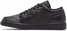 Shop Air Jordan 1 Low 'Triple Black' 2022 Sepatu Pria Hitam Sneaker Indonesia 553558-093