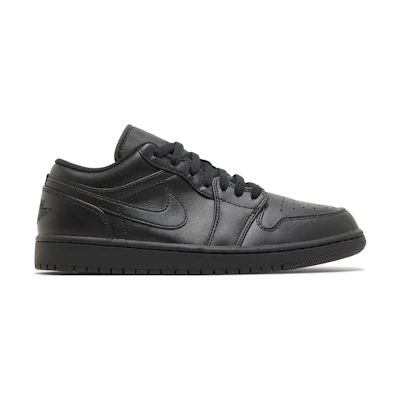 Jordan 1 Low 'Triple Black' 2022