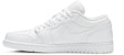 Air Jordan 1 Low 'Triple White' 2020 Lelaki Wanita Kasut Serba Putih. 553558-130
