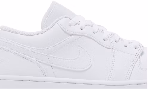 Lookbook Air Jordan 1 Low 'Triple White' (2022) 553558-136