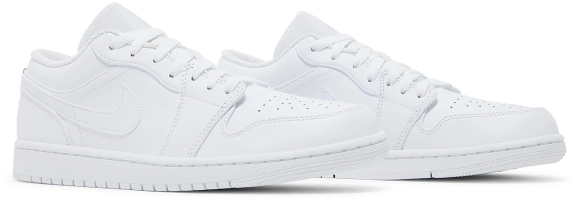 エアジョーダン1 ロー トリプルホワイト (22) 553558-136 2