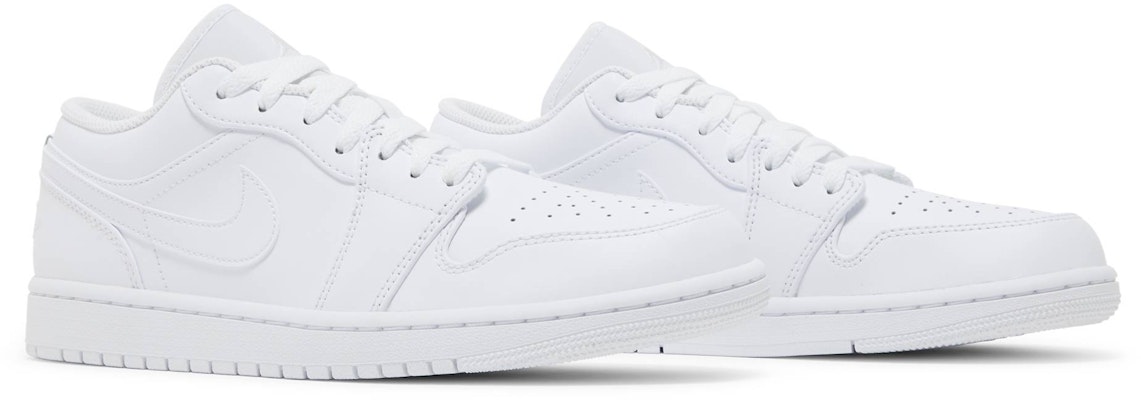 Air Jordan 1 Rendah 'Triple White' (2022) 553558-136 Cheap Air Jordan 1 Rendah 'Triple White' (2022) 553558-136