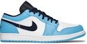 Buy Air Jordan 1 Low 'UNC' Biru Langit 553558-144