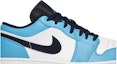 Order Air Jordan 1 Low 'UNC' Biru Langit 553558-144