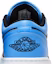 Sizing Air Jordan 1 Low 'University Blue' Lelaki 553558-041