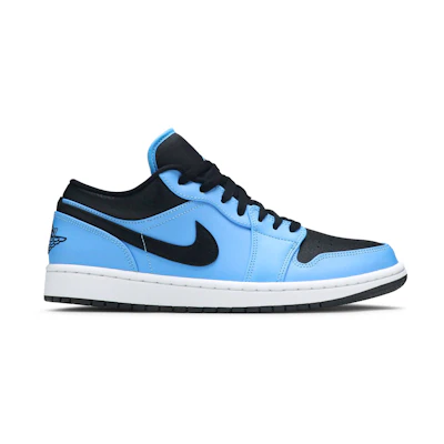 Jordan 1 Low 'University Blue Black'