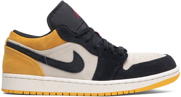 Air jordan 1 2025 low sail university gold