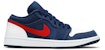 Air Jordan 1 Low 'USA' Lelaki CZ8454-400