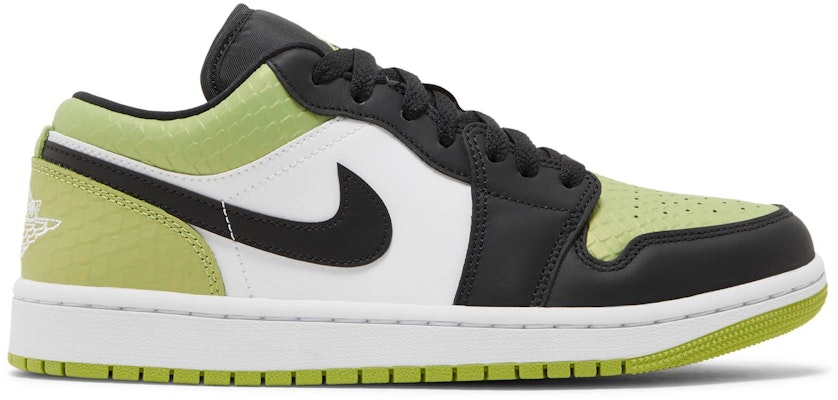 women's green and black jordan 1