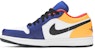 Air Jordan 1 Low 'Putih Deep Royal Biru' 553558-123